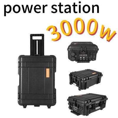 यात्रा 3000W/220V/110V/UPS शुद्ध सीन LiFePO4 बैकअप बैटरी कैम्पिंग पोर्टेबल पावर स्टेशन