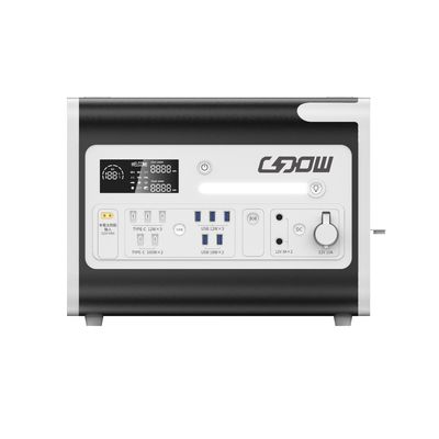 अधिभार संरक्षण कार्य और 15W वायरलेस चार्जिंग के साथ 3kw मोबाइल पावर स्टेशन