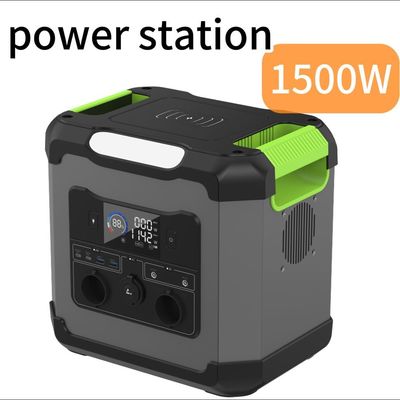 आपातकालीन तैयारी के लिए बहुक्रियाशील 1500W-1344wh पोर्टेबल मोबाइल पावर स्टेशन