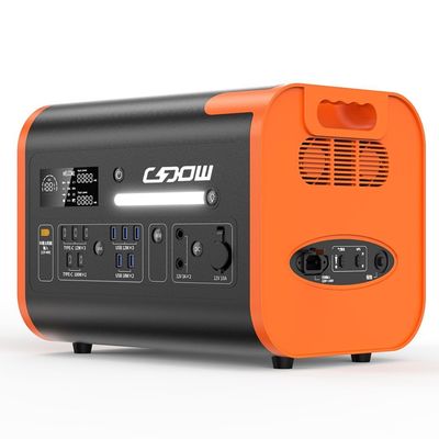 लिथियम बैटरी अनुकूलन योग्य रंग के साथ 2200W निरंतर शक्ति पोर्टेबल सौर जनरेटर