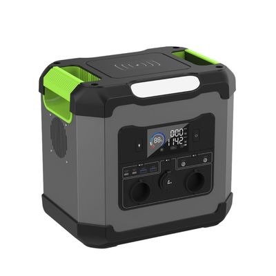 110V/220V/1500W लिथियम बैटरी आपातकालीन आउटडोर मोबाइल पावर पोर्टेबल पावर स्टेशन