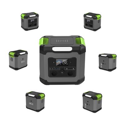 110V/220V/1500W लिथियम बैटरी आपातकालीन आउटडोर मोबाइल पावर पोर्टेबल पावर स्टेशन