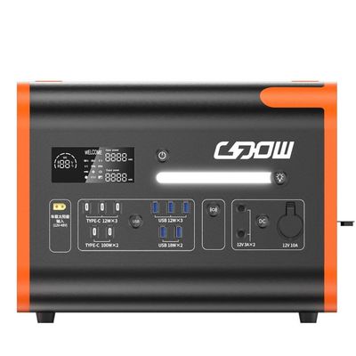 LiFePO4 ऊर्जा 2200W/2400W सौर जनरेटर पोर्टेबल पावर स्टेशन जीवन काल 2000 बार