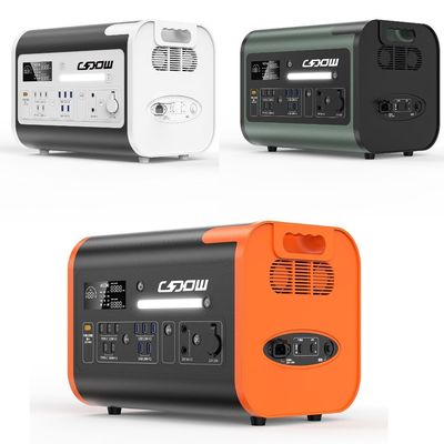 फास्ट चार्ज 2200W/40ah आउटडोर कैंपिंग के लिए पोर्टेबल पावर सप्लाई बैकअप ऊर्जा भंडारण