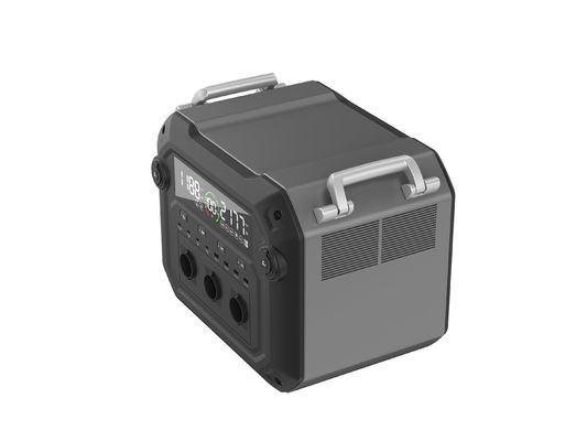 2500W AC आउटपुट पावर पोर्टेबल पावर स्टेशन Un38.3 आउटडोर यात्रा के लिए MSDS प्रमाणीकरण