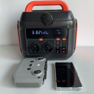 आउटडोर बाजार के लिए 600W बड़ी क्षमता मोबाइल बिजली आपूर्ति Aii पोर्टेबल पावर स्टेशन