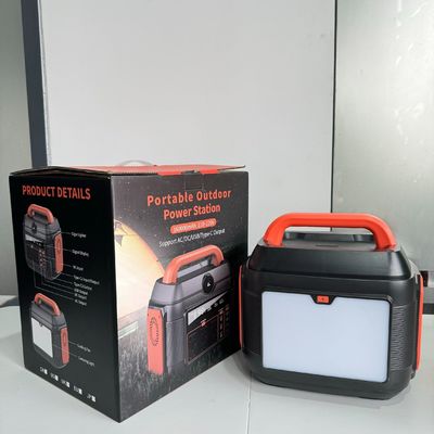 110V/220V समर्थन पोर्टेबल पावर स्टेशन 600W/1500W आउटपुट और DC आउटपुट 12-13V 10A के साथ
