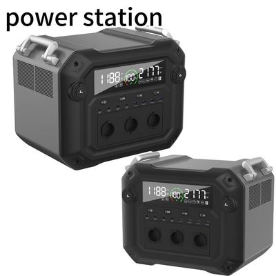 ऊर्जा भंडारण 1200W एसी इनपुट और 3600W/3430.4wh क्षमता के साथ पोर्टेबल पावर स्टेशन