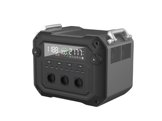 ऊर्जा भंडारण 1200W एसी इनपुट और 3600W/3430.4wh क्षमता के साथ पोर्टेबल पावर स्टेशन