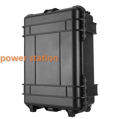 CE.Un38.3 प्रमाणित पोर्टेबल 110V/220V AC/DC ऊर्जा भंडारण प्रणाली USB पावर स्टेशन के साथ