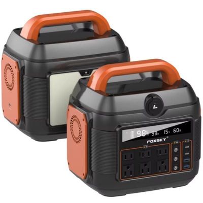600W/576wh/110V/220V पोर्टेबल एनर्जी स्टोरेज सिस्टम एसी आउटपुट 220V 50Hz/110V 60Hz के साथ