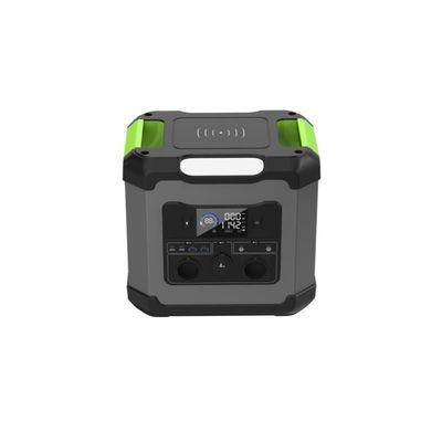 1500W/1344wh/110V/220V द्विदिश इन्वर्टर LiFePO4 USB के साथ पोर्टेबल कैंपिंग स्टेशन