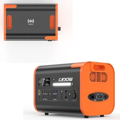 27 किलोग्राम पैकेज सकल भार 220V±5% एसी आउटपुट 40ah इन्वर्टर और LiFePO4 के साथ मोबाइल पावर स्टेशन