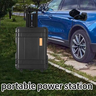आउटडोर कैंपिंग के लिए कॉम्पैक्ट मोबाइल 600W/3000W/4000W लिथियम बैटरी यूपीएस पावर स्टेशन