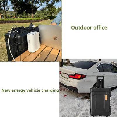 कार चार्जिंग के लिए 5000W/4800whlifepo4 आउटडोर रिचार्जेबल सौर और पवन ऊर्जा स्टेशन