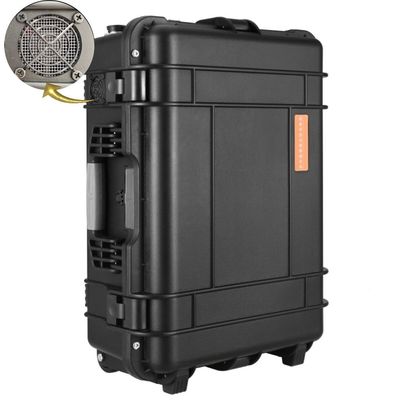 बाहरी घरेलू जरूरतों के लिए 8000W पीक पावर AC LiFePO4 सोलर जनरेटर पावर स्टेशन