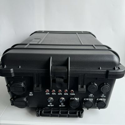 बाहरी घरेलू जरूरतों के लिए 8000W पीक पावर AC LiFePO4 सोलर जनरेटर पावर स्टेशन