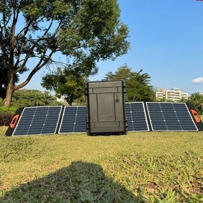सौर ड्रोन पावरहाउस 3000W आपातकालीन जनरेटर स्टेशन पोर्टेबल पुल रॉड