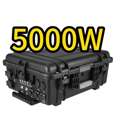 CE.Un38.3 प्रमाणित 5000W लिथियम बैटरी सौर जनरेटर पोर्टेबल पावर स्टेशन के लिए