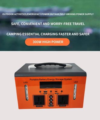 XT300 नया डिज़ाइन किया गया पोर्टेबल 300W एसी और डीसी आउटपुट ऊर्जा भंडारण प्रणाली पावर स्टेशन