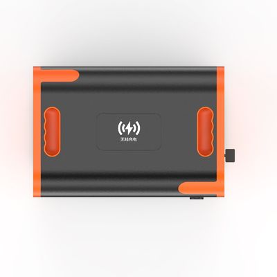 2200W/2000W/2400W एलसीडी डिस्प्ले के साथ पोर्टेबल पावर स्टेशन नारंगी काला अनुकूलन योग्य