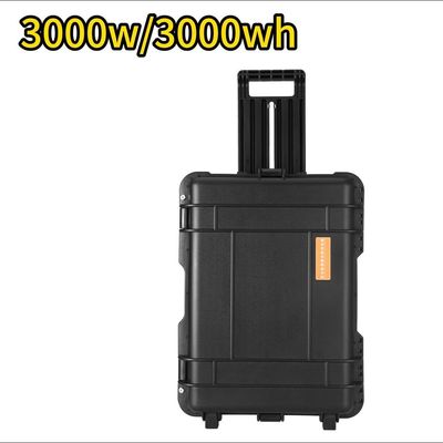 लिथियम LiFePO4 बैटरी के साथ 3000W/3000wh पोर्टेबल पावर स्टेशन सौर ऊर्जा उत्पादन