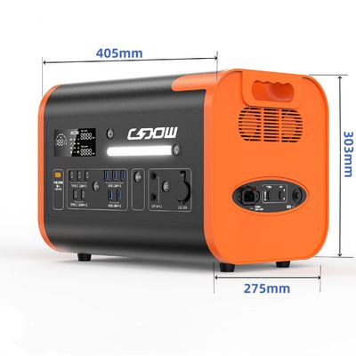 2400W/2048wh/LiFePO4 आउटडोर अधिभार संरक्षण कार्य के लिए पोर्टेबल सौर जनरेटर