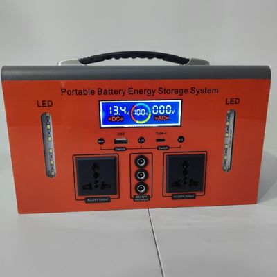 300W/192W/3kg आउटडोर कैम्पिंग पोर्टेबल पावर स्टेशन तापमान संरक्षण के साथ