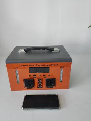 XT500 500W/110V/220V आउटडोर कैम्पिंग चार्जर पोर्टेबल पावर स्टेशन डीसी एडाप्टर के साथ