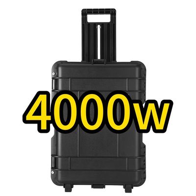 4000W रिचार्जेबल सोलर जनरेटर परिवार शिविर और आपातकालीन तैयारी के लिए आदर्श