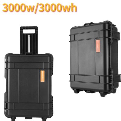 48V62.5ah 3000wh बैटरी क्षमता RS485 संचार सौर पवन हाइब्रिड पावर स्टेशन