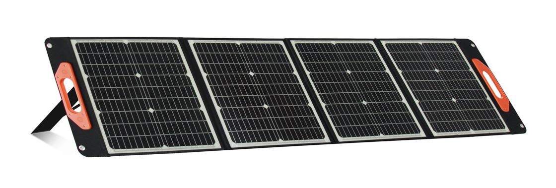 आसान भंडारण और परिवहन के लिए 200W मोनोक्रिस्टलीय सिलिकॉन फोल्डेबल सोलर पैनल