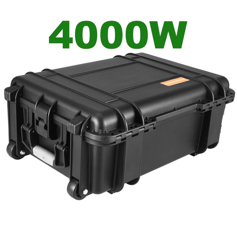 एलटी-40 आउटडोर कैंपिंग सोलर पोर्टेबल पावर बैंक 500W 4000W 2000W 3000W लिथियम बैटरी चार्जर के साथ
