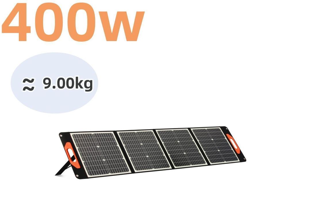 400W फोल्डेबल सोलर पैनल यूबी-400 टिकाऊ आउटडोर पावर के लिए मोनोक्रिस्टलाइन सिलिकॉन