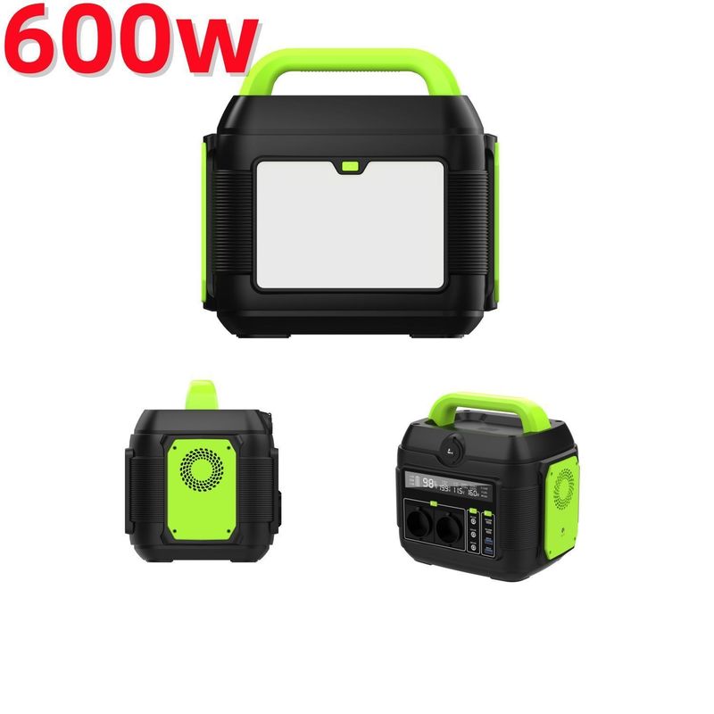 600W हॉट लिथियम आयरन फॉस्फेट बैटरी पोर्टेबल पावर स्टेशन 1 के साथ सौर जनरेटर