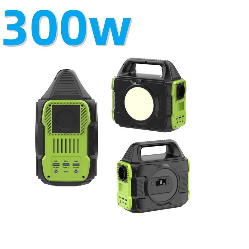 80000mAh बैटरी सौर ऊर्जा स्टेशन आउटडोर गतिविधियों के लिए हल्के 300W जनरेटर