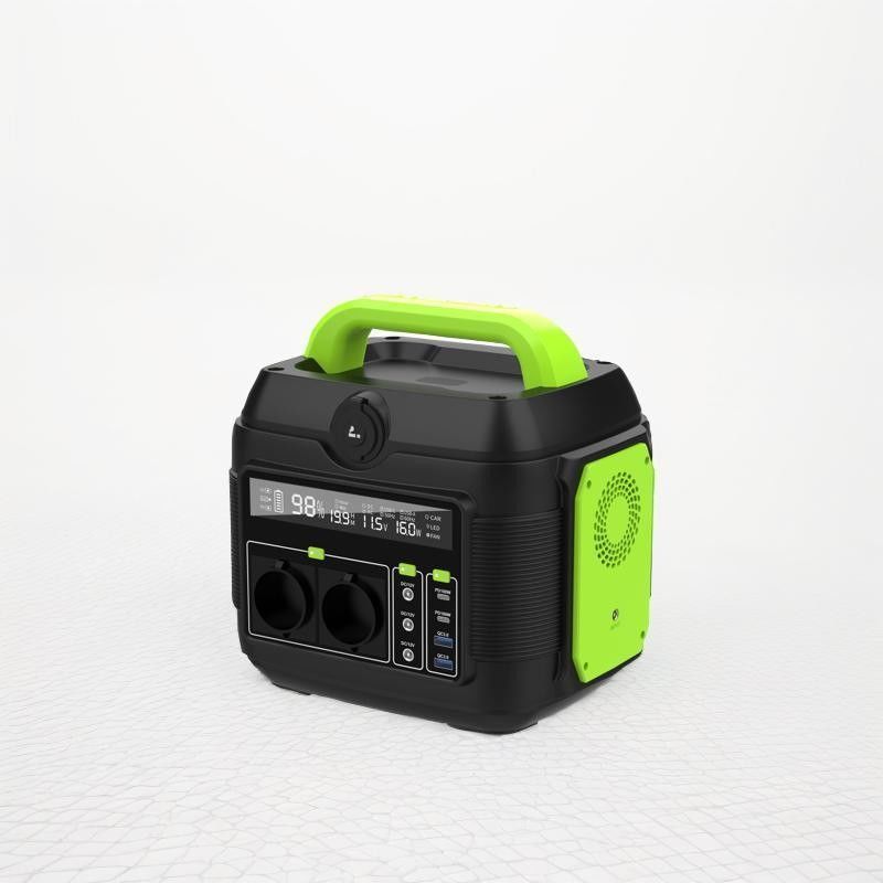 600W पोर्टेबल आउटडोर ऊर्जा भंडारण डिजिटल डिस्प्ले और 110V/220V इनपुट के साथ बिजली की आपूर्ति