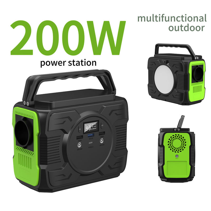173wh नाममात्र क्षमता कैम्पिंग मोबाइल लिथियम बिजली आपूर्ति 12V/200-300A Ec5 आउटपुट के साथ