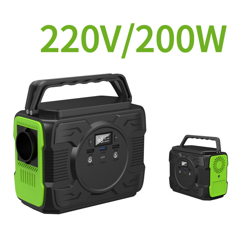 200W 300W ऊर्जा भंडारण DC1 2 आउटपुट 12V-16.8V/6A S2X-173 के साथ पोर्टेबल सोलर पावर स्टेशन