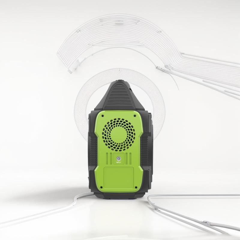पोर्टेबल सोलर पावर स्टेशन 300W/600W फास्ट चार्जिंग इन्वर्टर ऑफ-ग्रिड होम के लिए एकीकृत