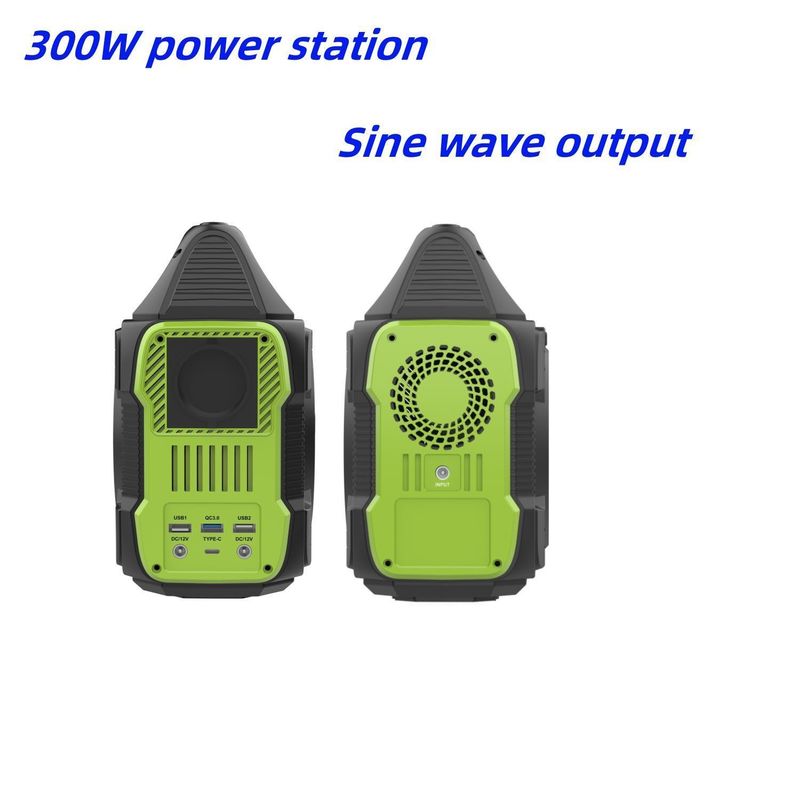 आउटडोर गतिविधियों और आपात स्थिति के लिए पोर्टेबल 220V 300W सौर ऊर्जा भंडारण जनरेटर