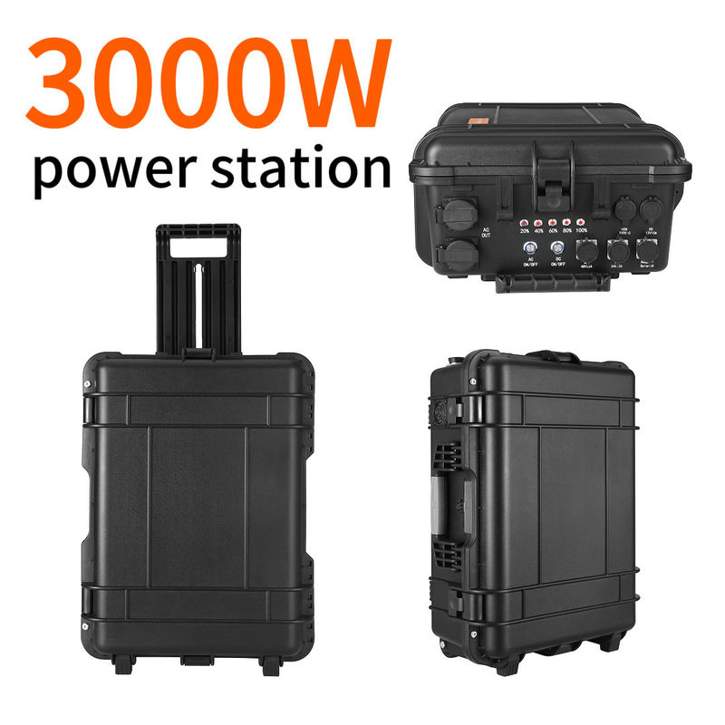 1000W/2000W लिथियम LiFePO4 बैटरी और 6-7 घंटे चार्जिंग समय के साथ पोर्टेबल पावर स्टेशन