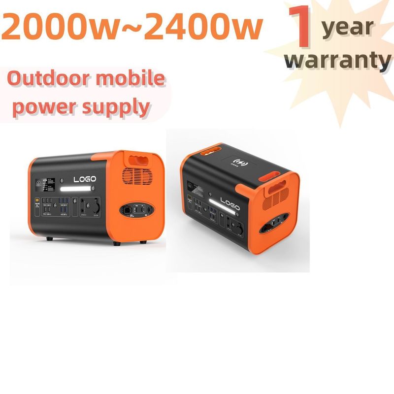 ब्लैक 2024 उत्पाद 2000W/2200W/2400W पोर्टेबल पावर स्टेशन घर के लिए सौर जनरेटर