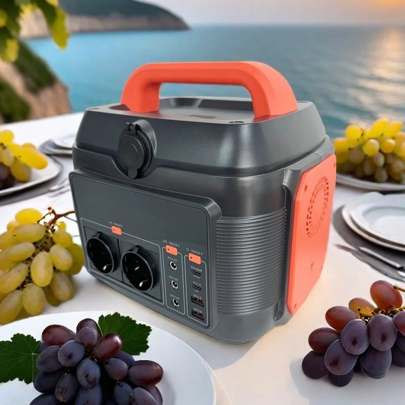 6kg 600W पोर्टेबल सोलर जनरेटर 50Hz 60Hz 600 वाट सोलर जनरेटर