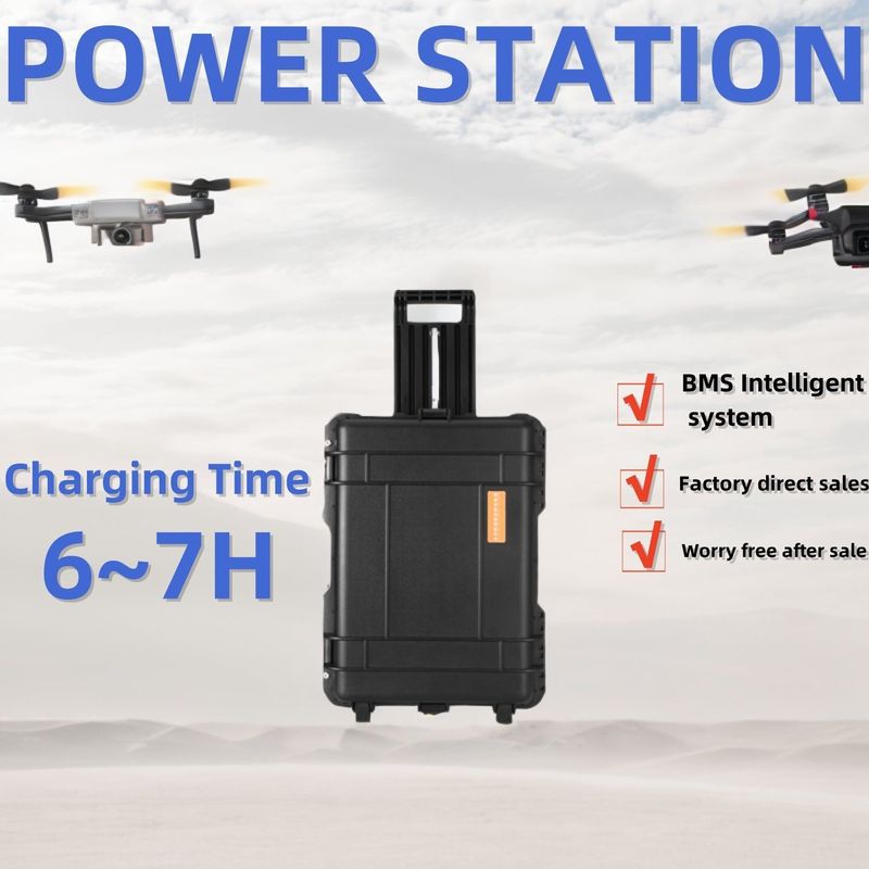 पोर्टेबल पावर स्टेशन 110V/220V 7000W सौर जनरेटर ABS मिश्र धातु खोल सामग्री के साथ