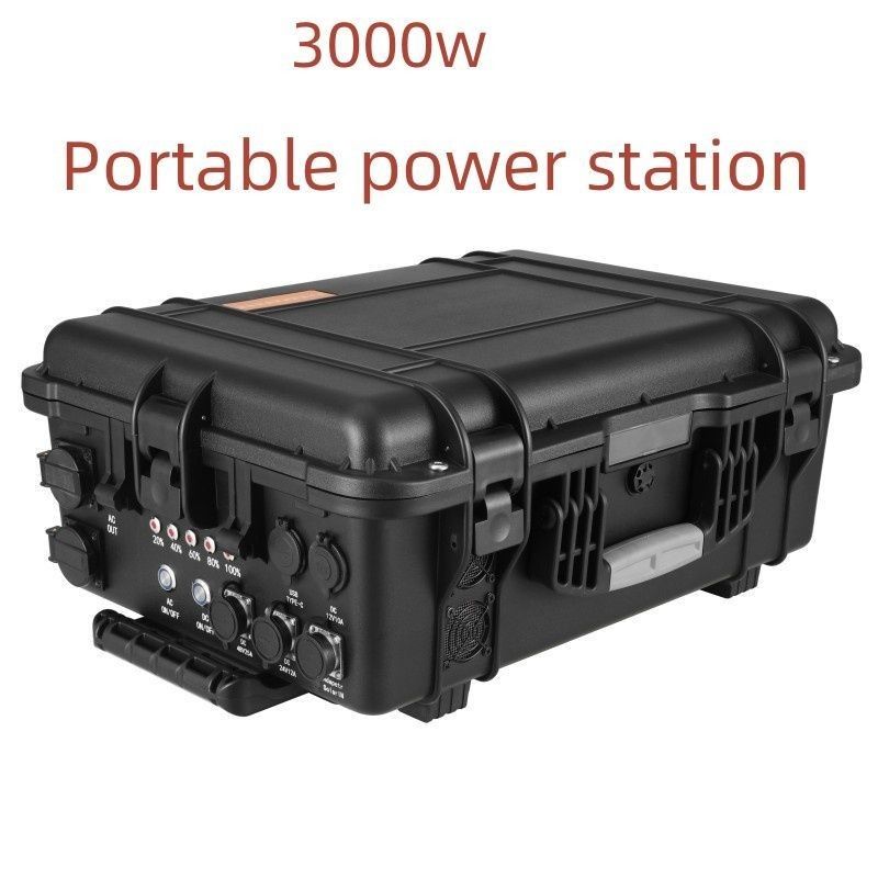 3000w CE.Un38.3 घरेलू और बाहरी अनुप्रयोगों के लिए स्वीकृत पोर्टेबल पावर स्टेशन