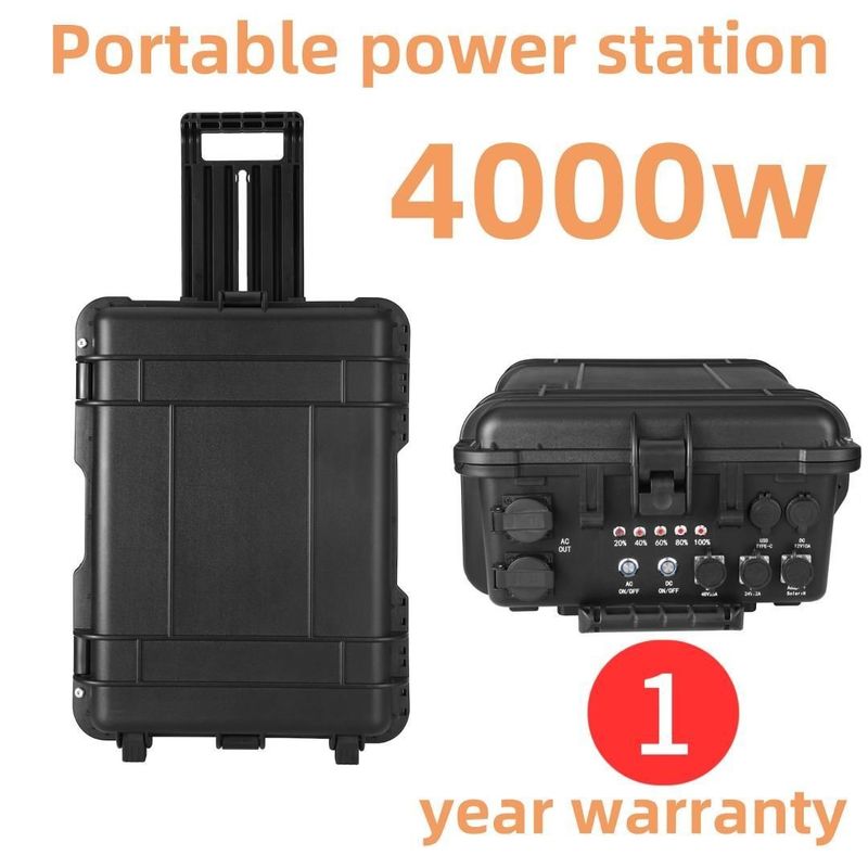 आउटडोर पावर सॉल्यूशंस के लिए 8000W पीक पावर मल्टीफंक्शनल आपातकालीन पावर स्टेशन