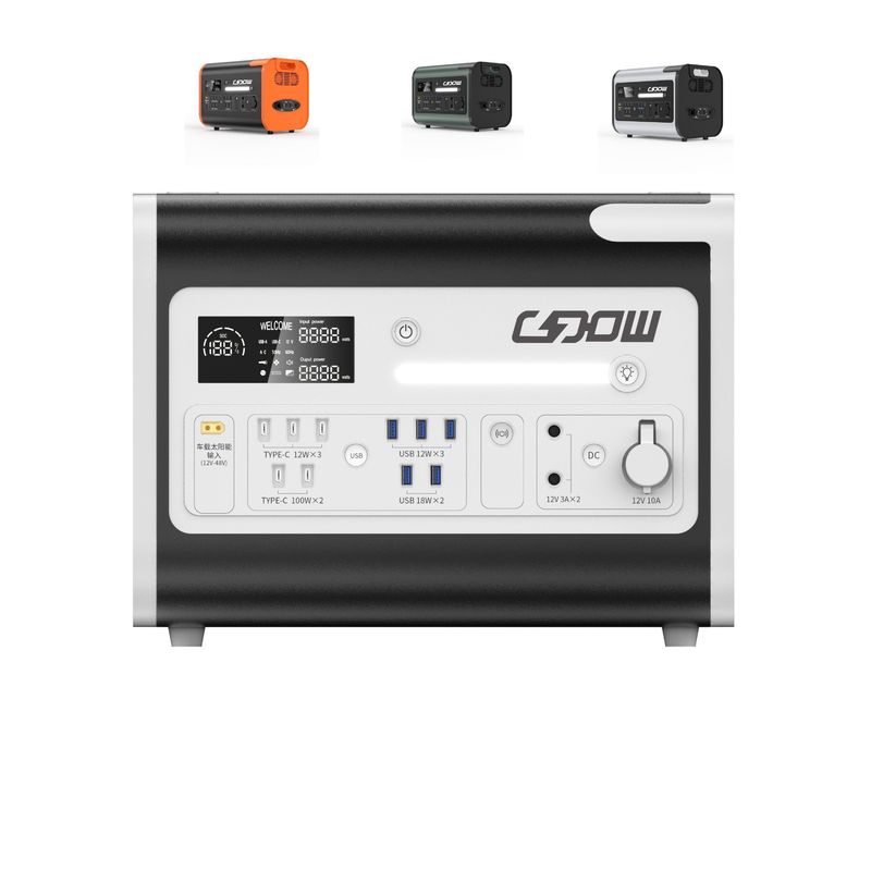 50/60Hz वायरलेस चार्जिंग आउटपुट होम/आउटडोर/आपातकालीन के लिए लिथियम बैटरी जनरेटर