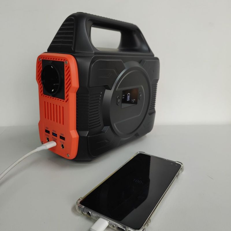 300W 80000mAh बैकअप पावर जनरेटर पीडी नोटबुक यात्रा के लिए आउटडोर पावर स्टेशन
