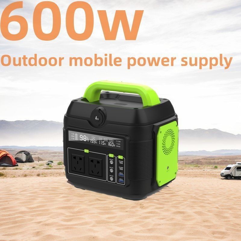 600W/160000mAh AC110V 220V सौर ऊर्जा संयंत्र जनरेटर आउटडोर कैंपिंग ऊर्जा भंडारण के लिए